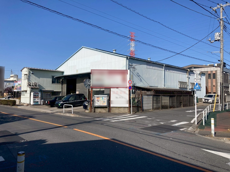 倉庫の外壁・屋根塗装・施工前